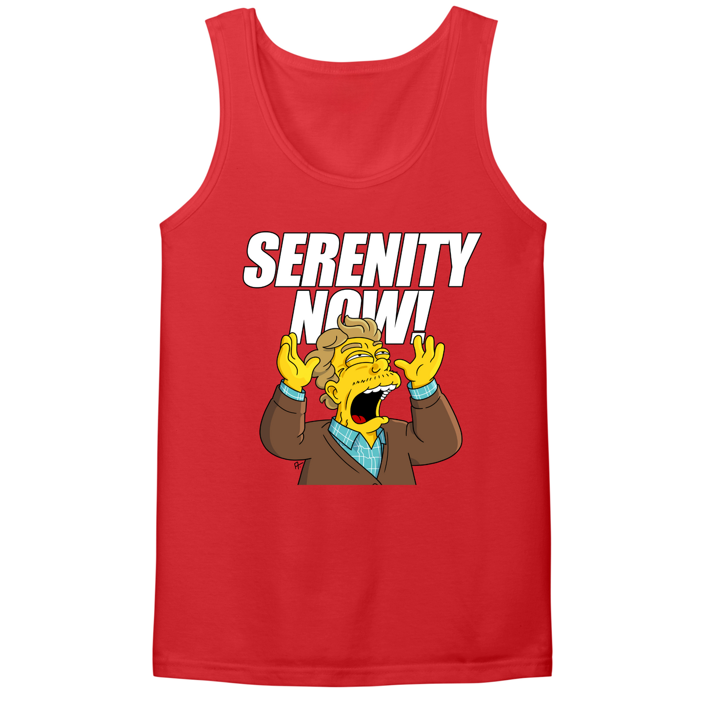 Serenity Now Mens Tank Top