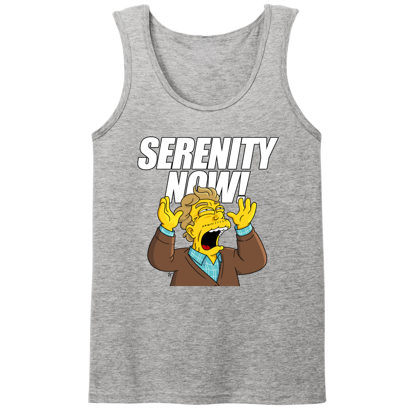 Serenity Now Mens Tank Top
