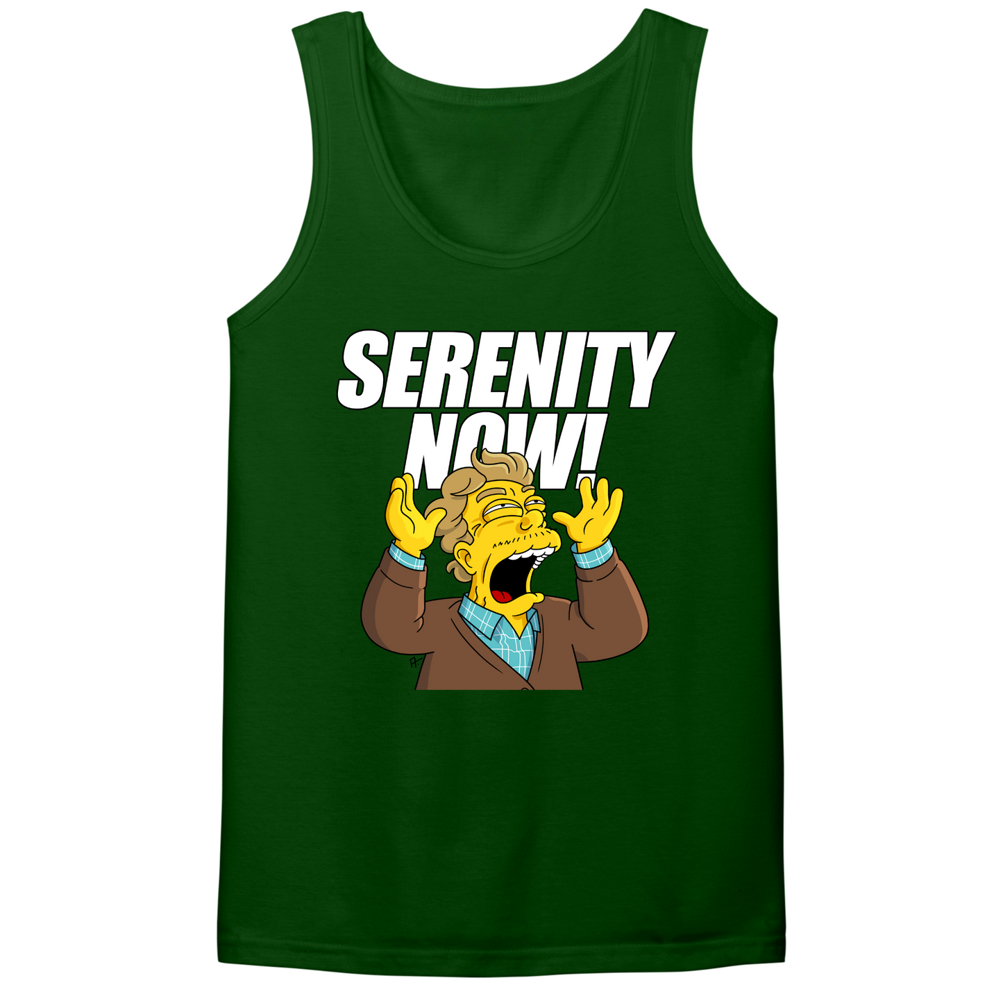 Serenity Now Mens Tank Top