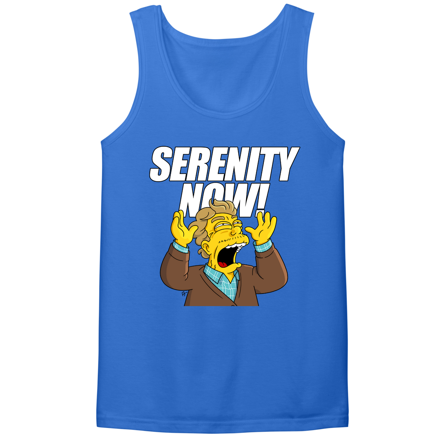 Serenity Now Mens Tank Top