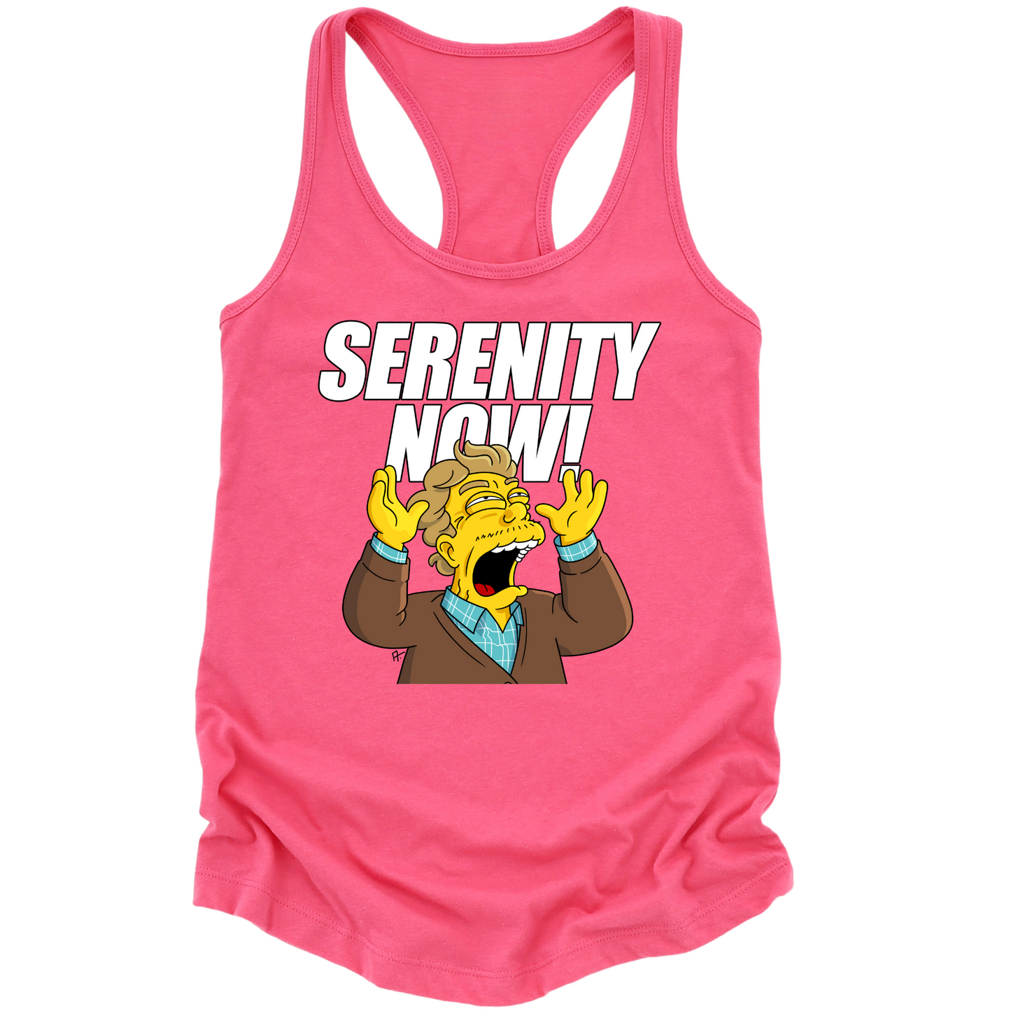 Serenity Now Womens Tank Top