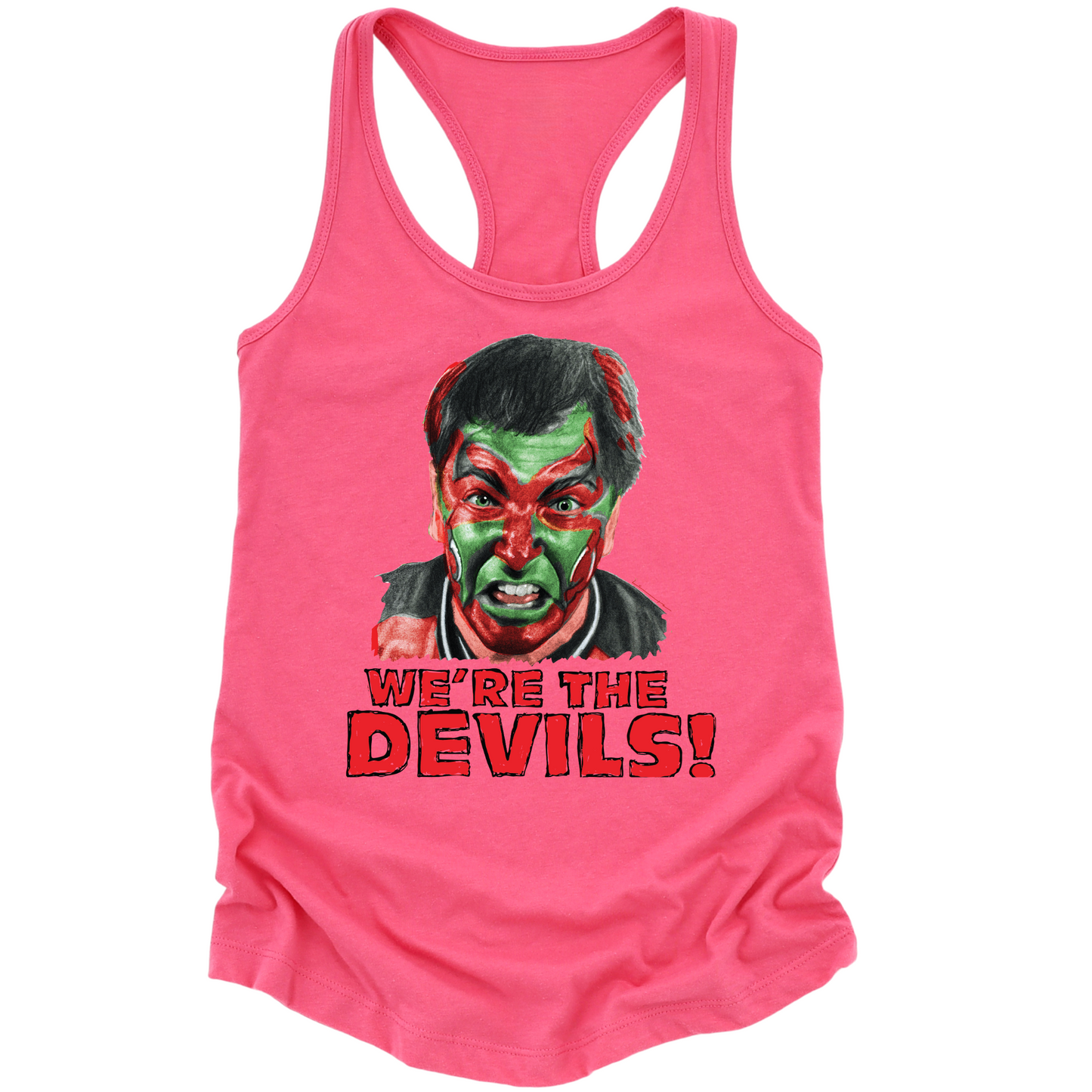We're The Devils Womens Tank Top