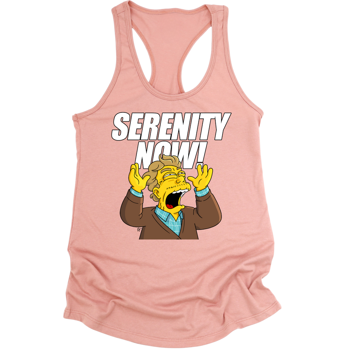 Serenity Now Womens Tank Top