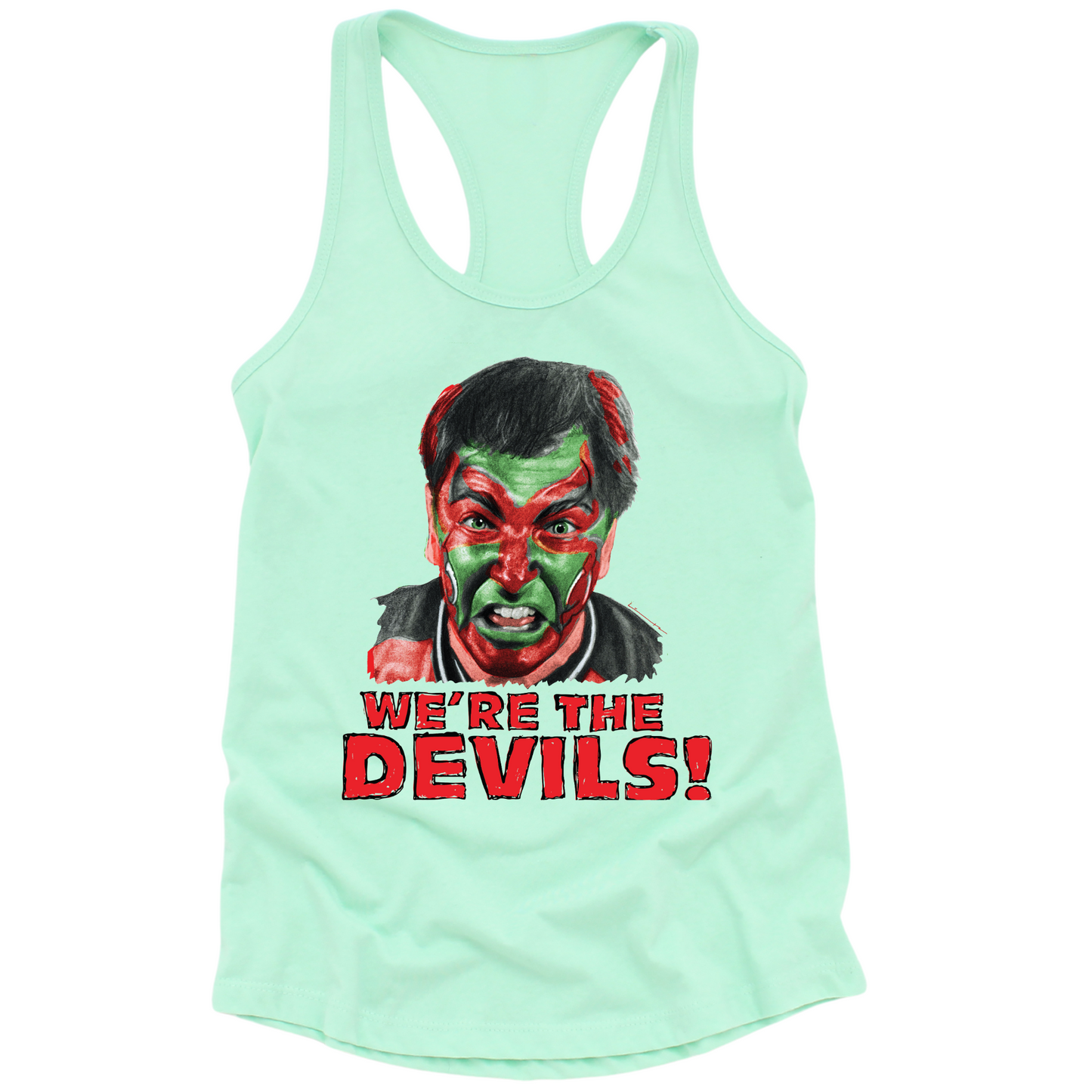 We're The Devils Womens Tank Top