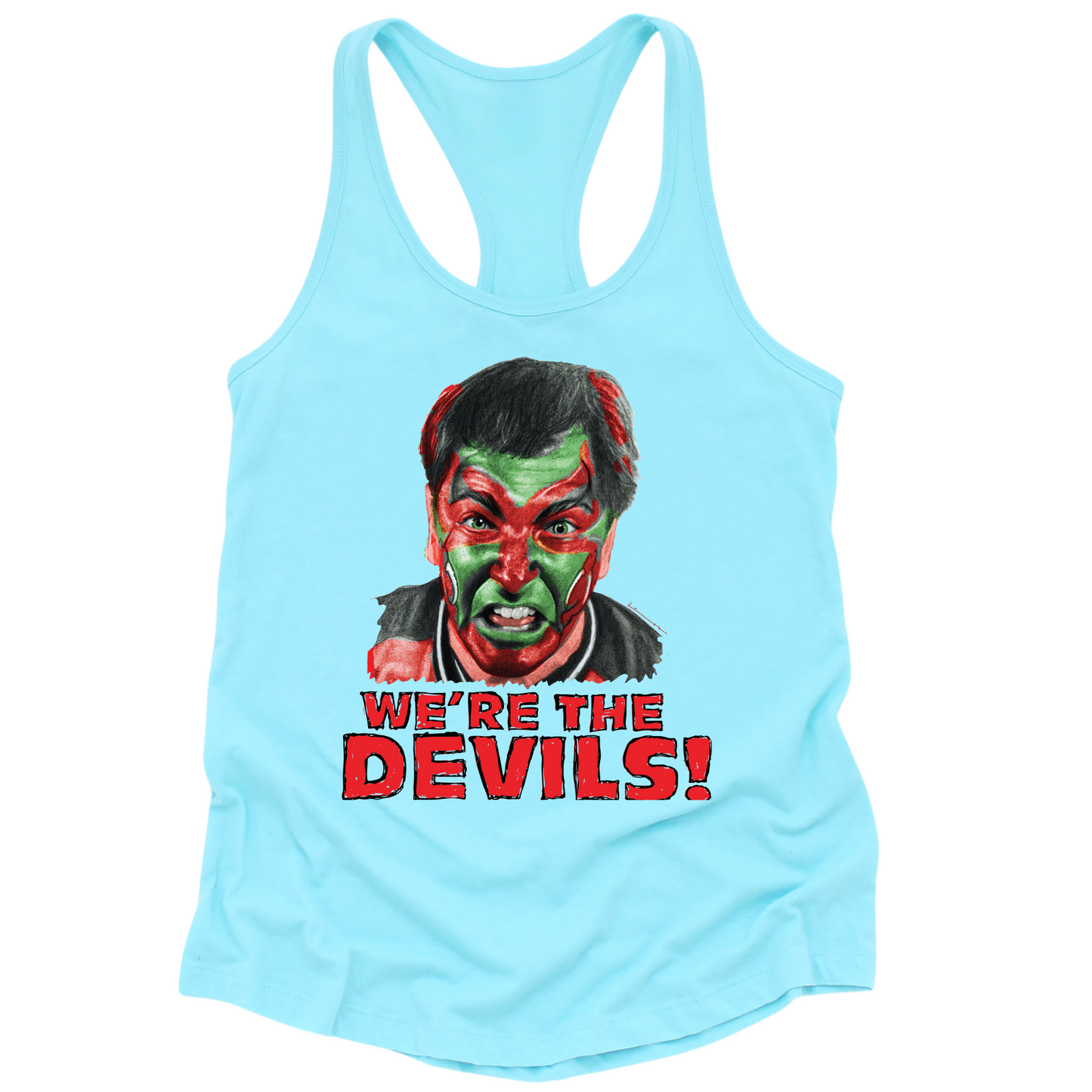 We're The Devils Womens Tank Top