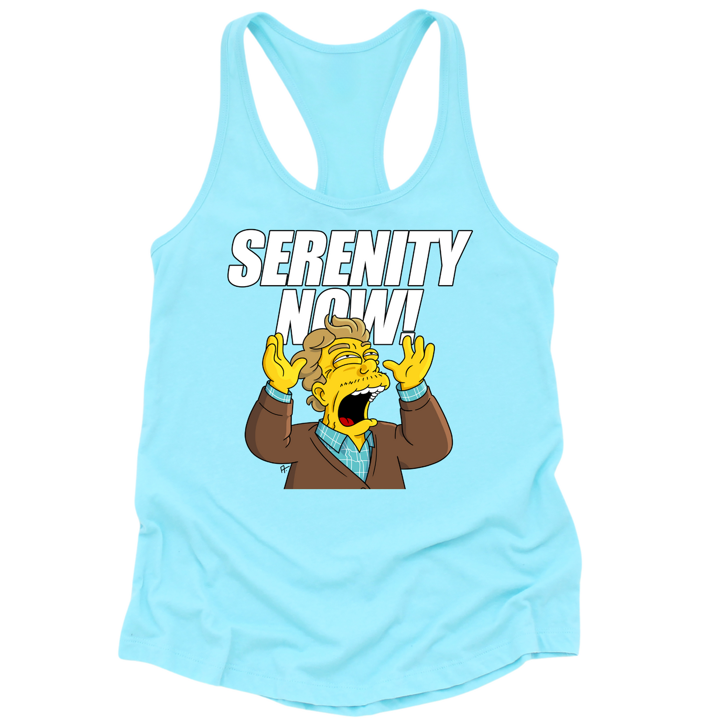 Serenity Now Womens Tank Top