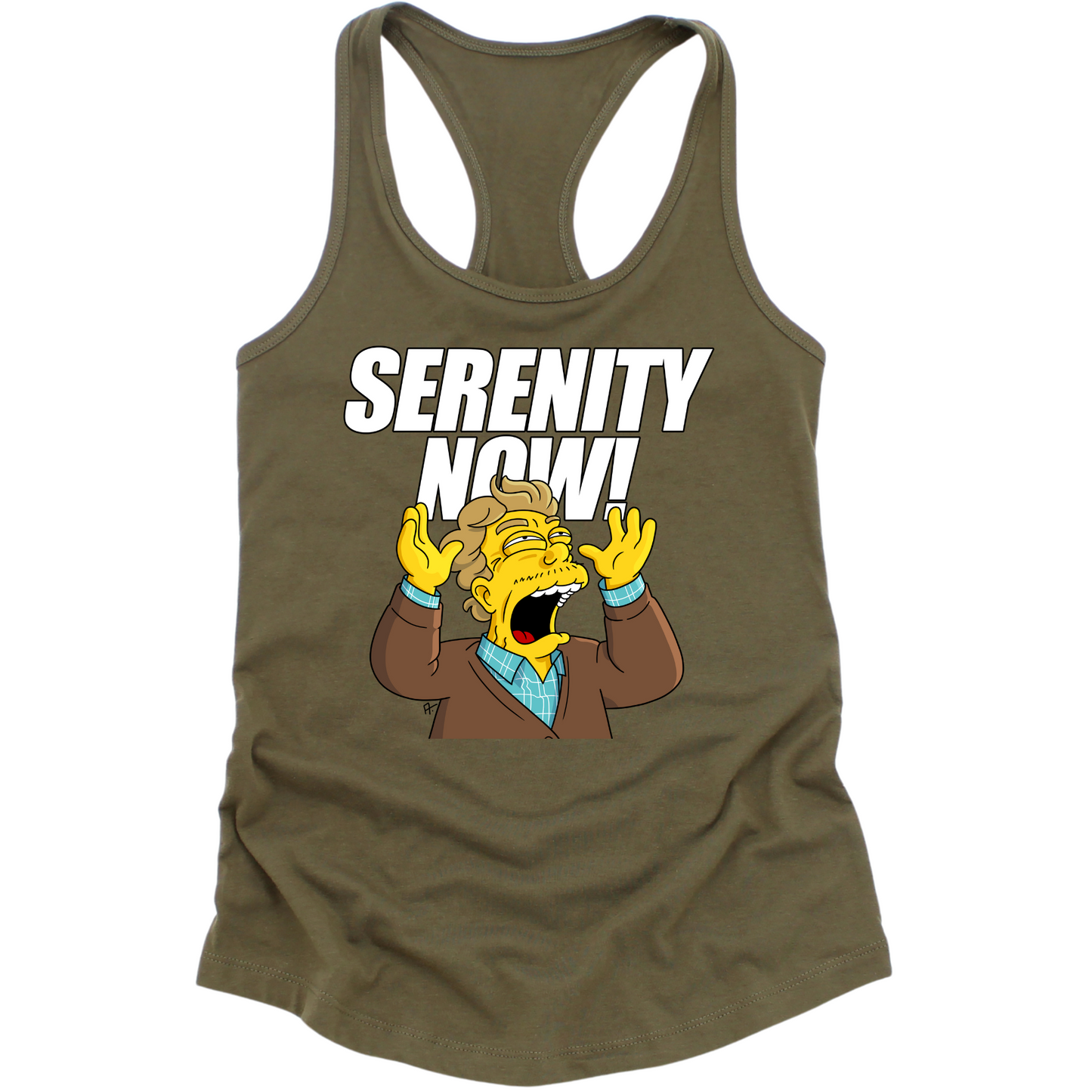 Serenity Now Womens Tank Top