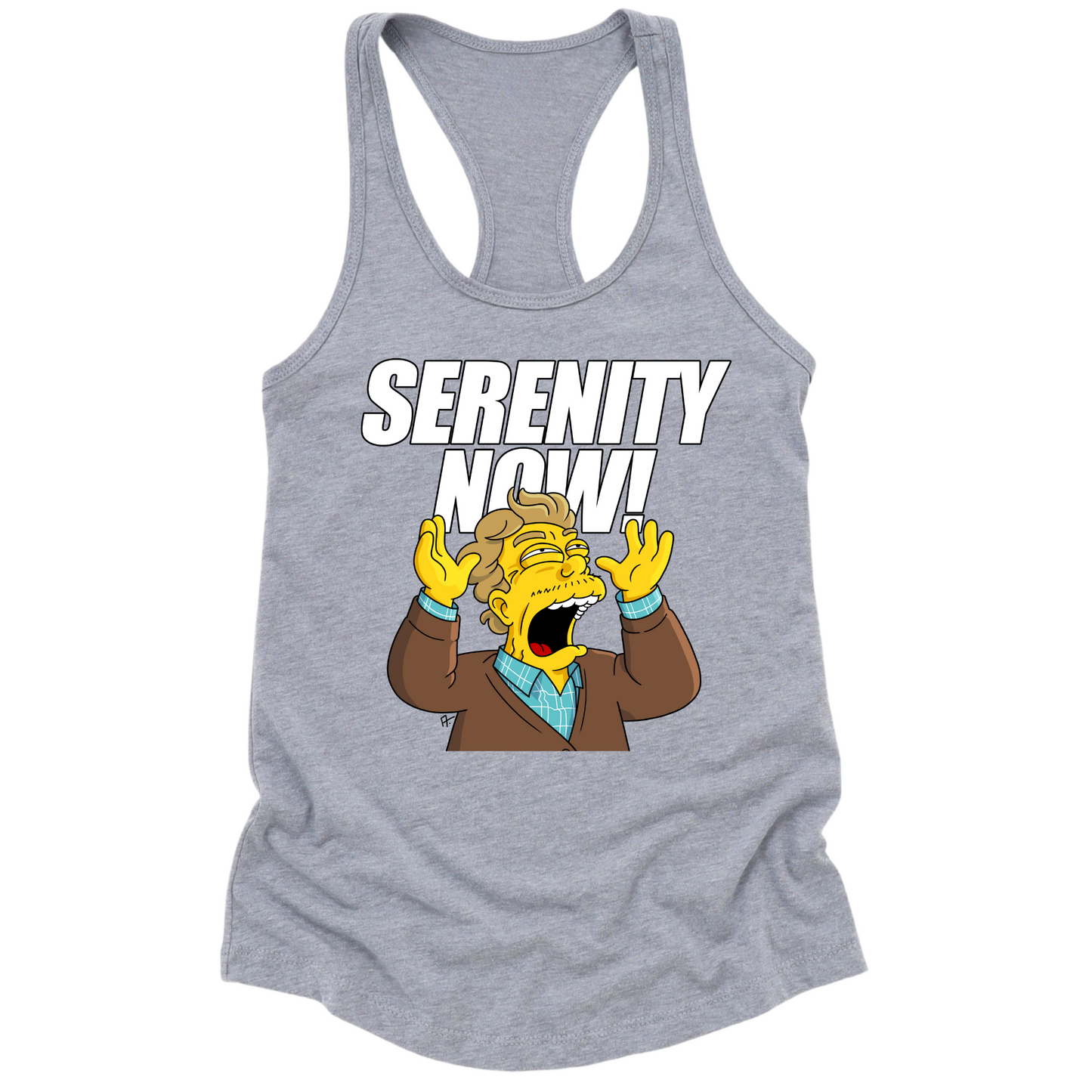 Serenity Now Womens Tank Top