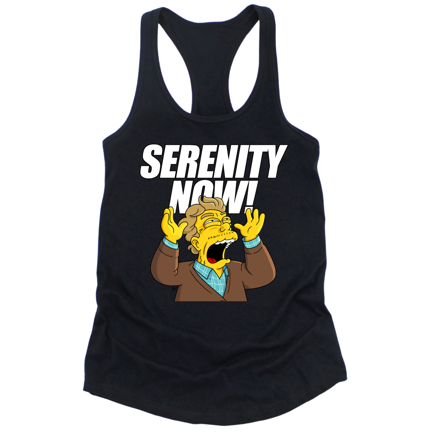 Serenity Now Womens Tank Top