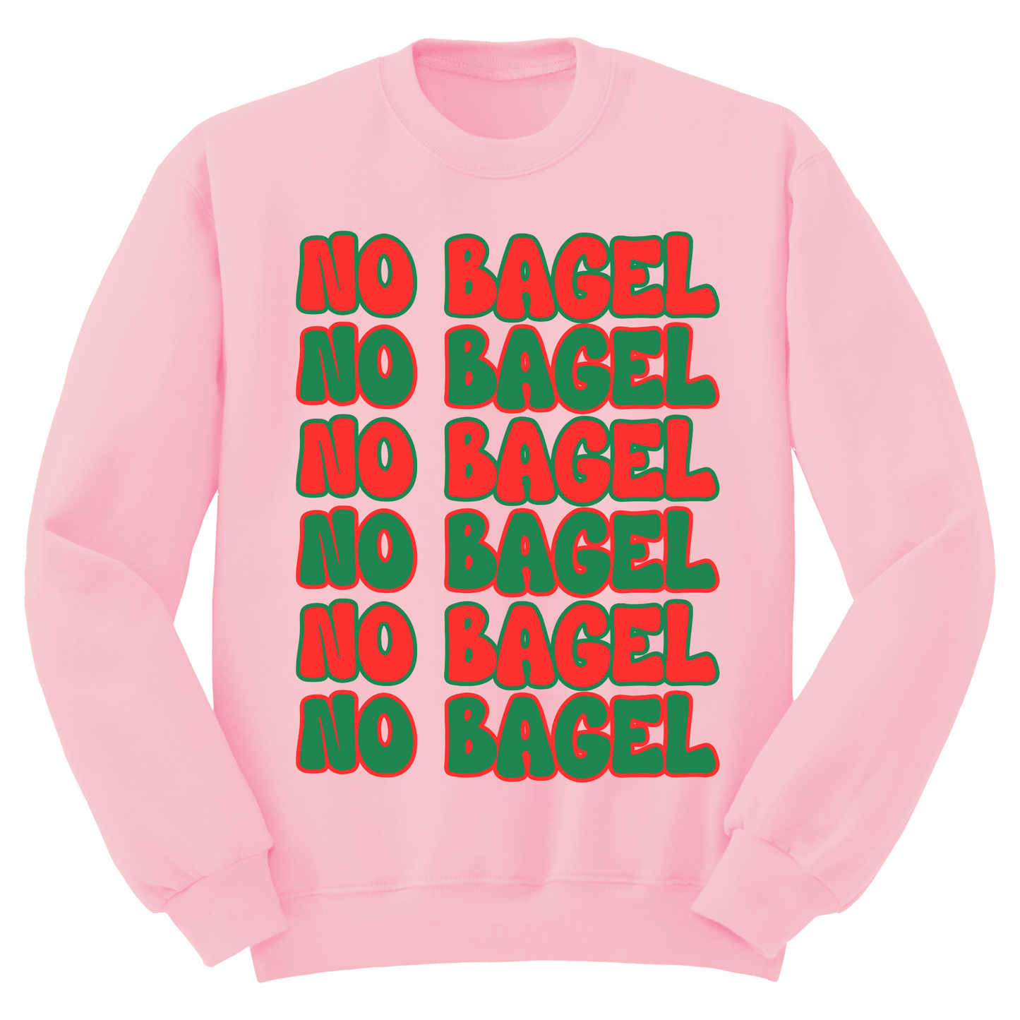 No Bagel Crewneck Sweater