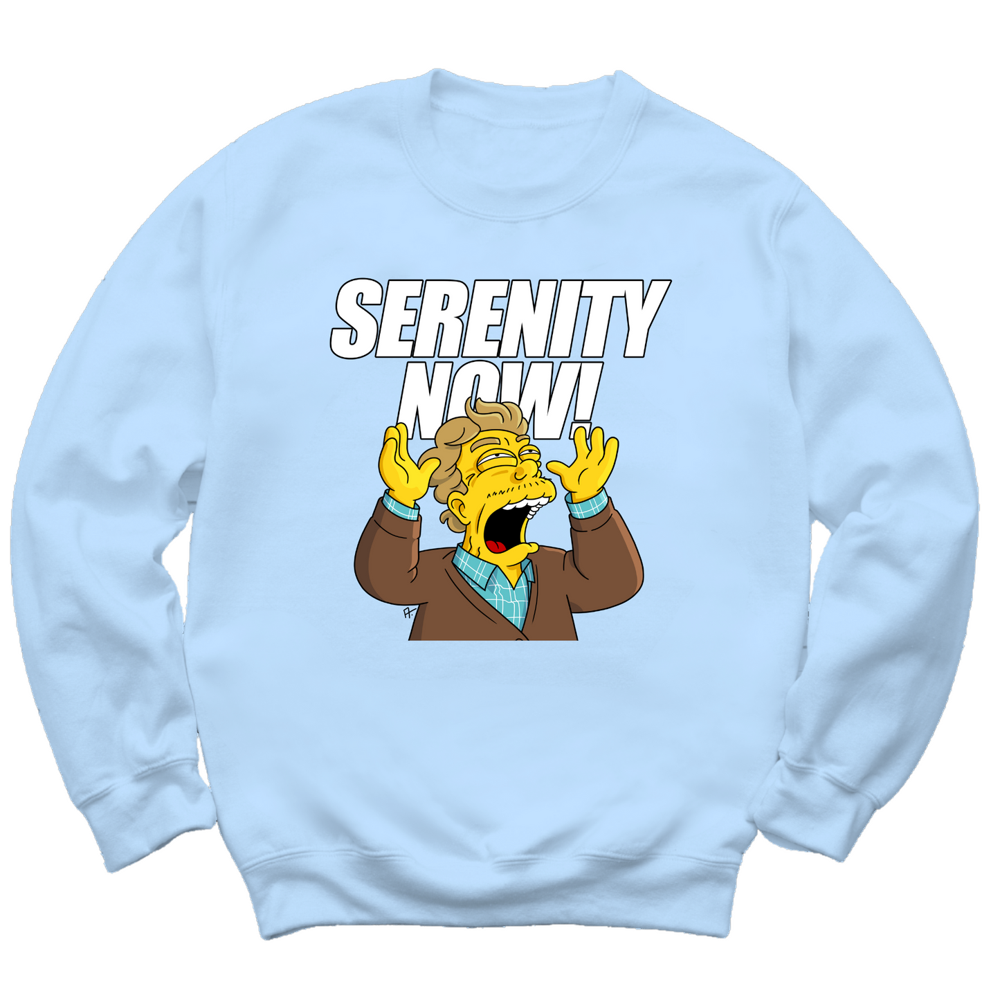 Serenity Now Crewneck Sweater
