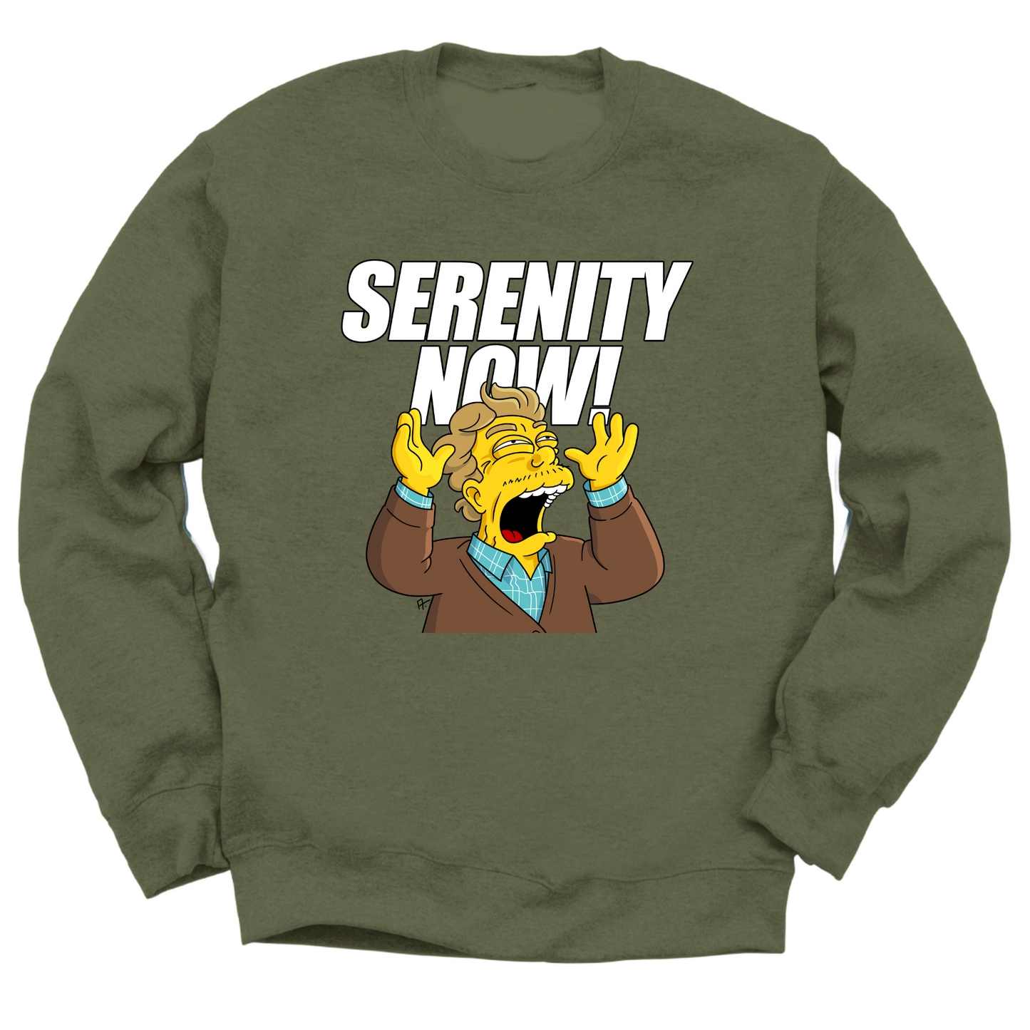 Serenity Now Crewneck Sweater