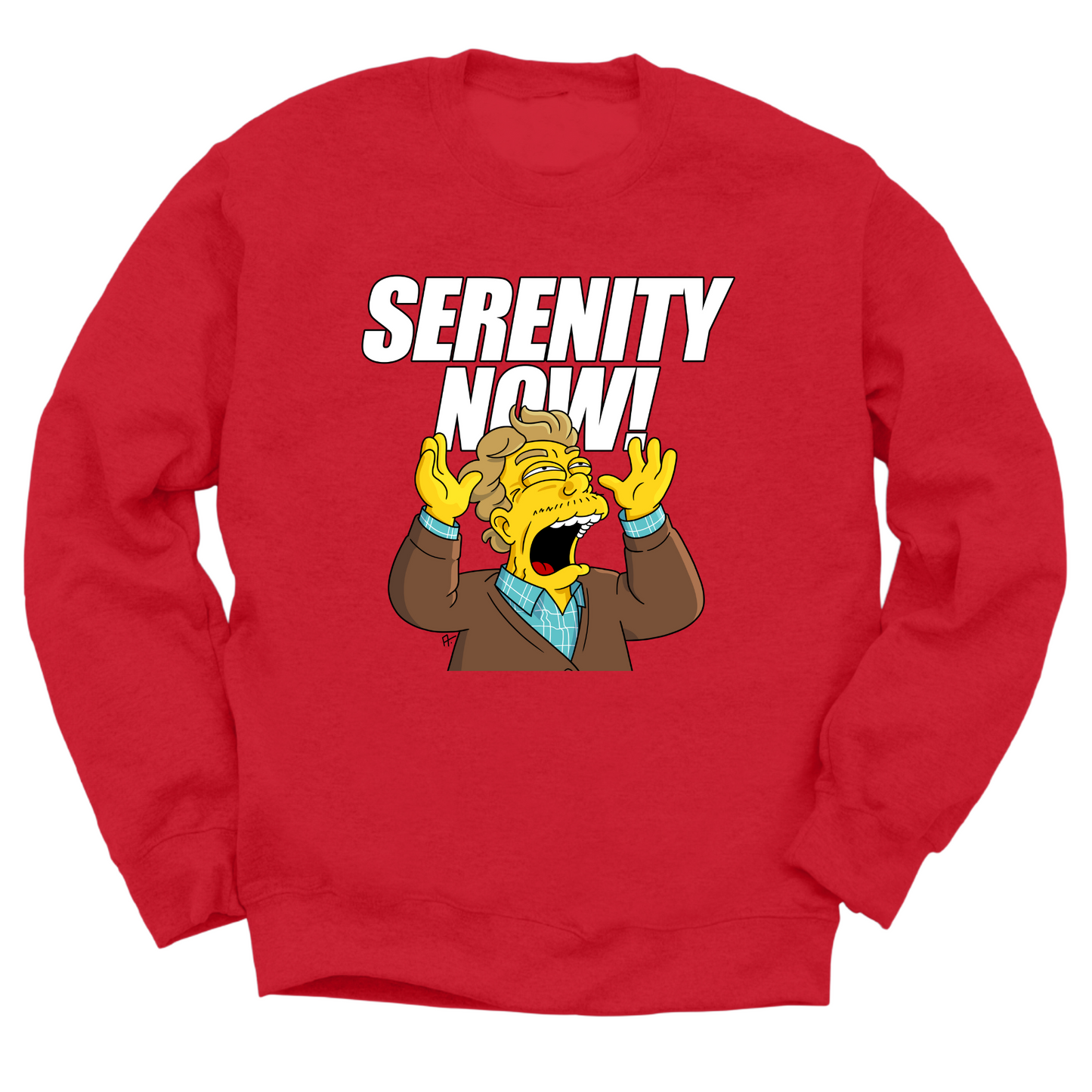 Serenity Now Crewneck Sweater