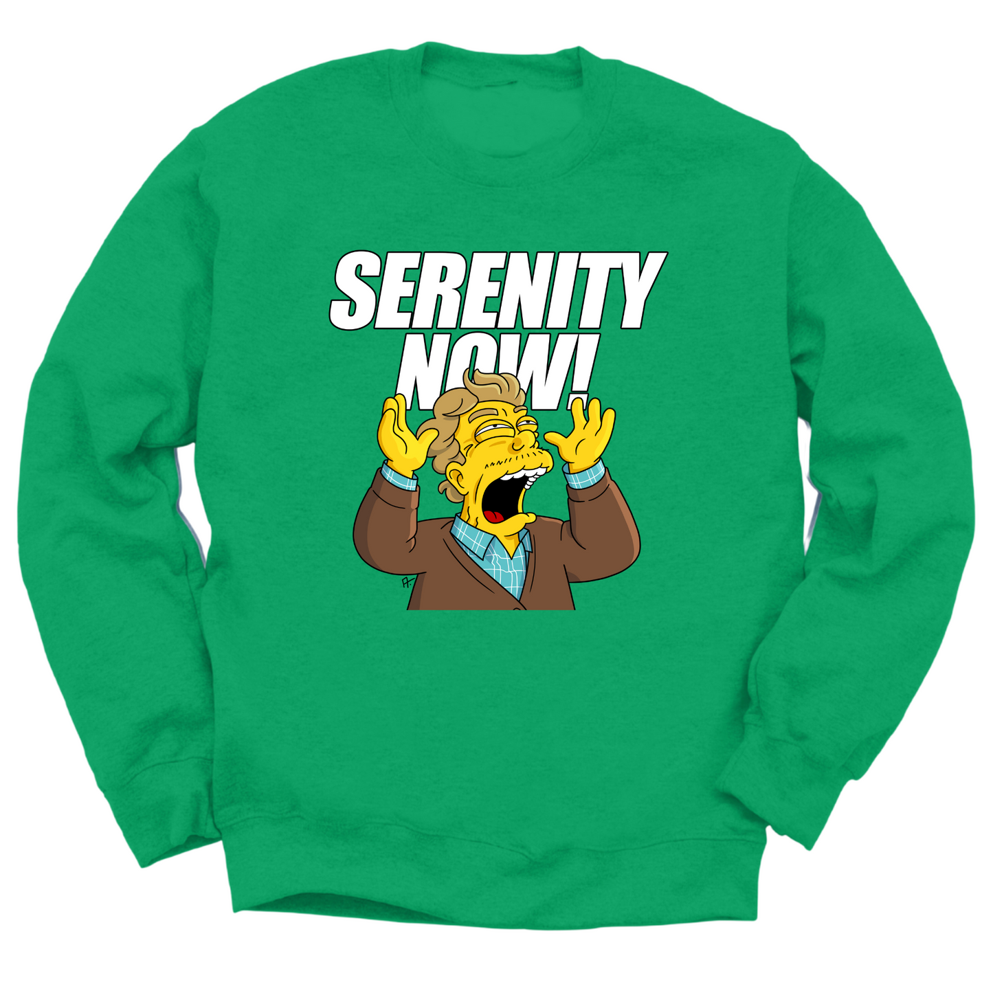 Serenity Now Crewneck Sweater