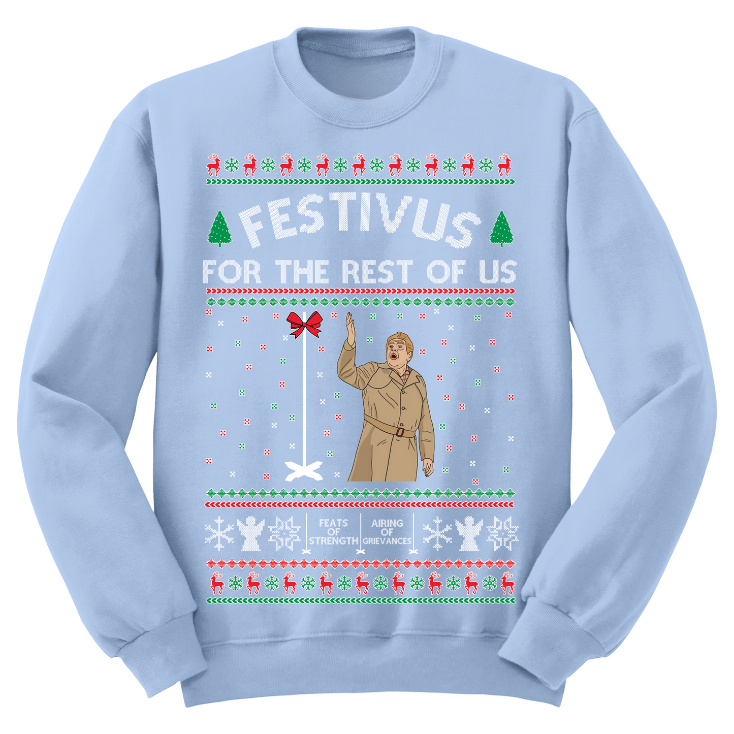 Festivus Ugly Christmas Crewneck Sweater