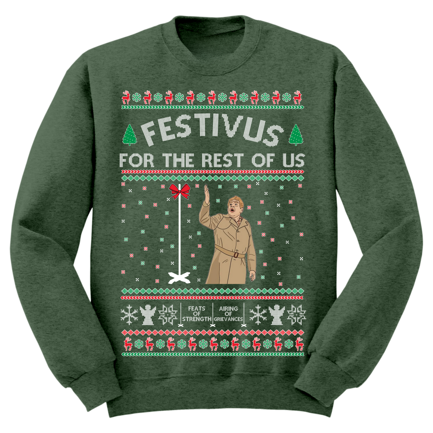 Festivus Ugly Christmas Crewneck Sweater