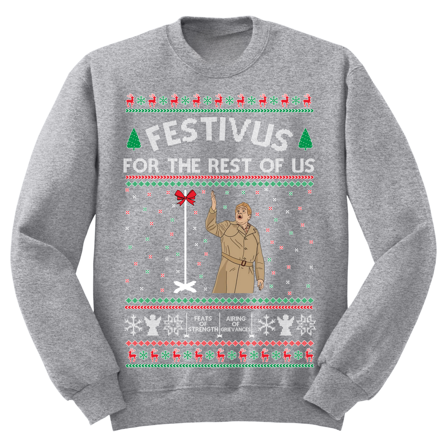 Festivus Ugly Christmas Crewneck Sweater