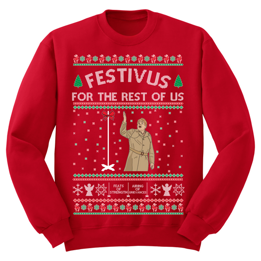 Festivus Ugly Christmas Crewneck Sweater