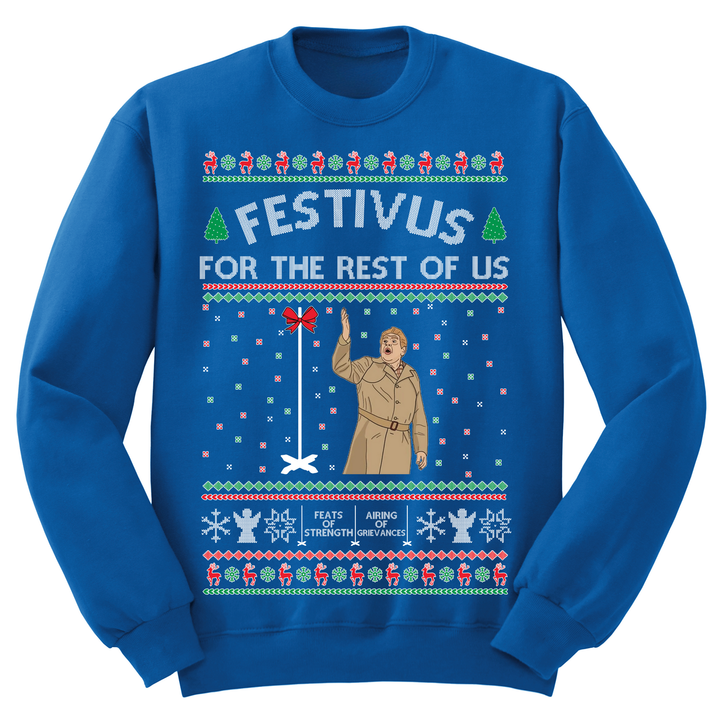Festivus Ugly Christmas Crewneck Sweater