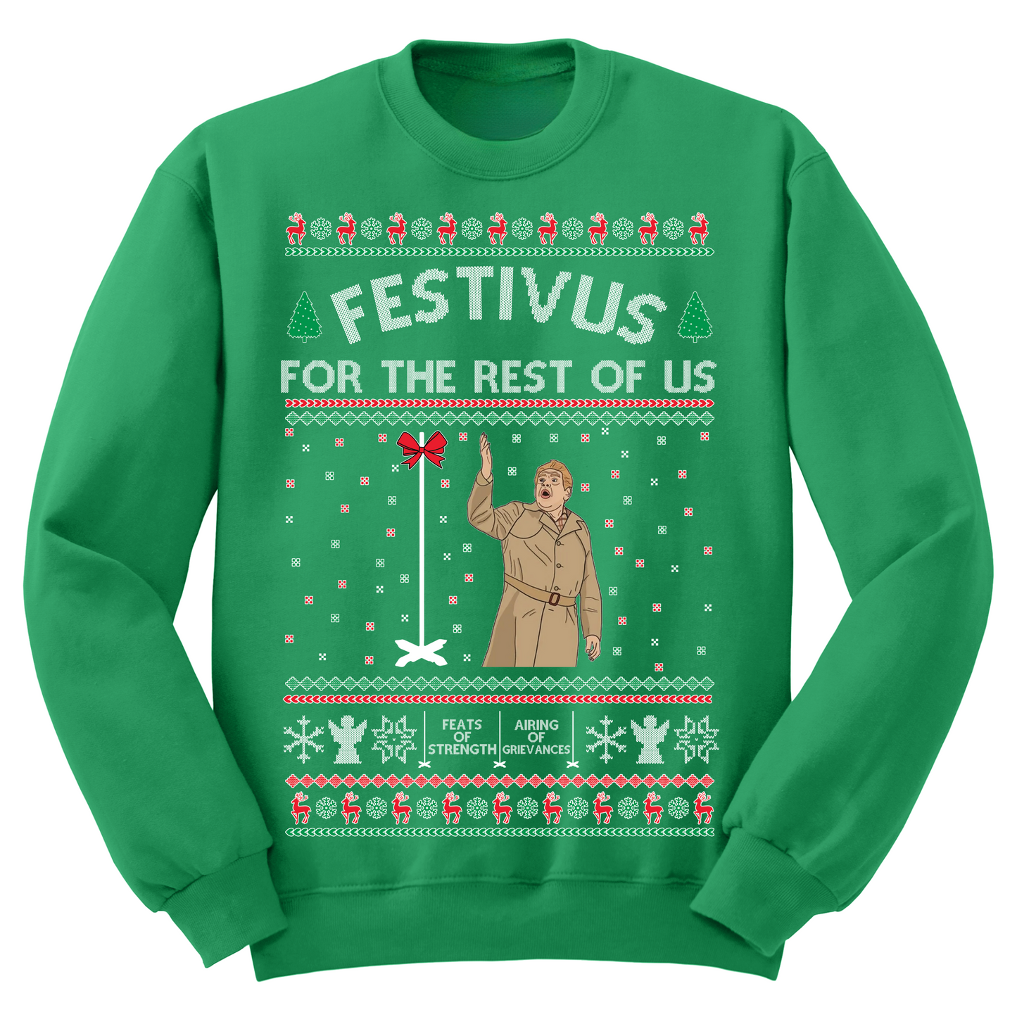 Festivus Ugly Christmas Crewneck Sweater