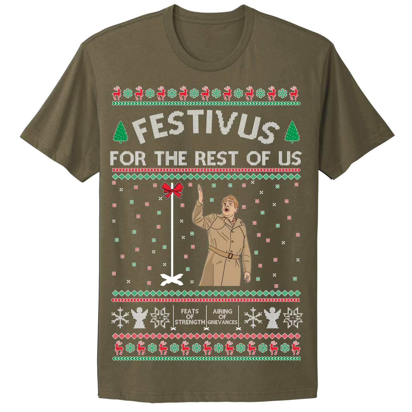 Festivus Ugly Christmas T-shirt