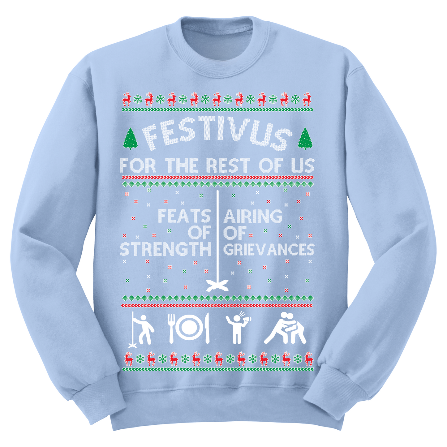 Festivus Ugly Christmas Crewneck Sweater