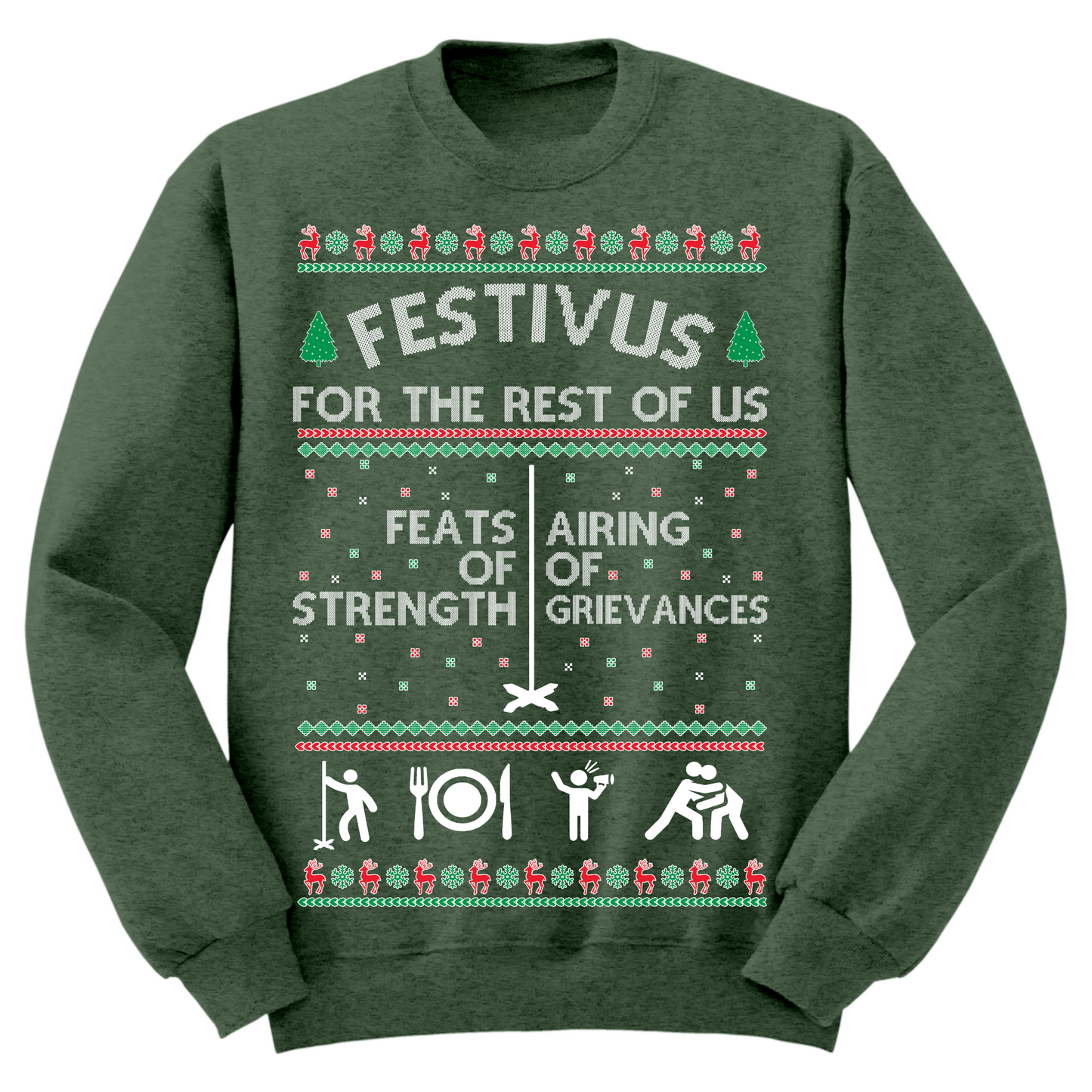 Festivus Ugly Christmas Crewneck Sweater