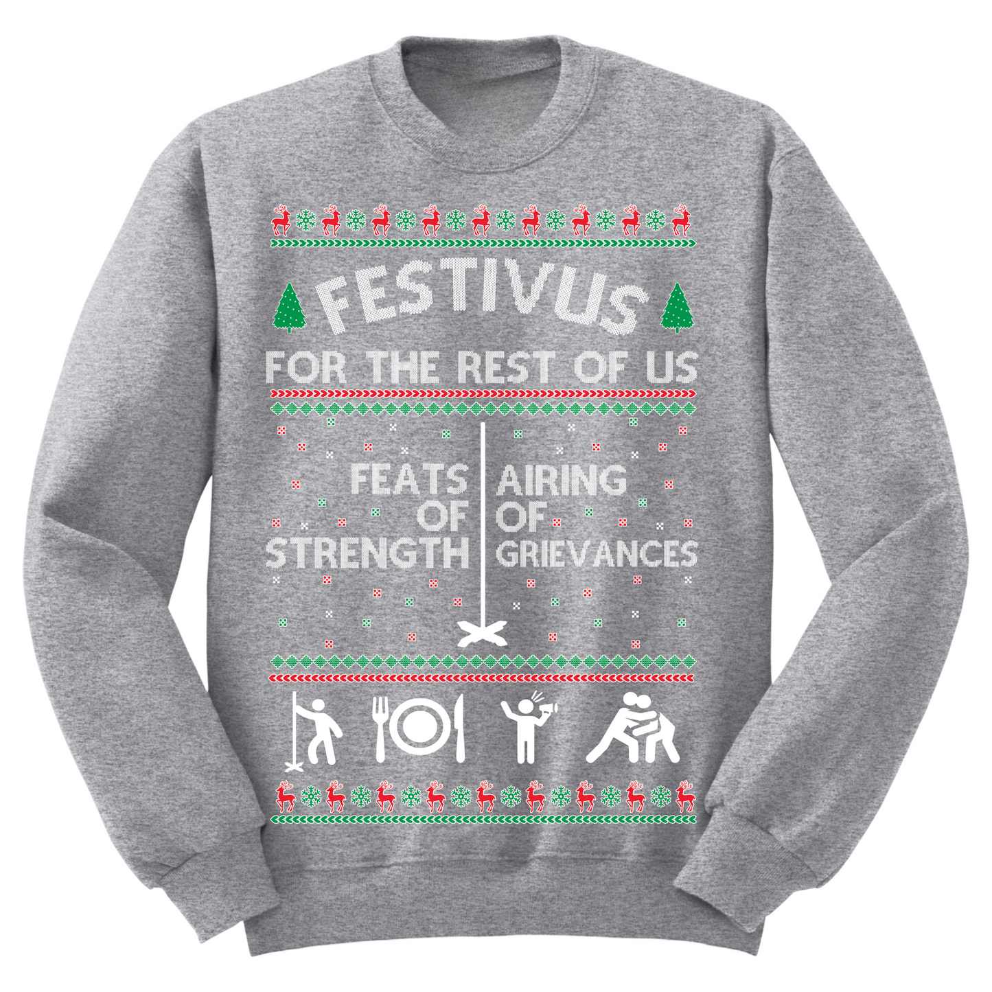 Festivus Ugly Christmas Crewneck Sweater