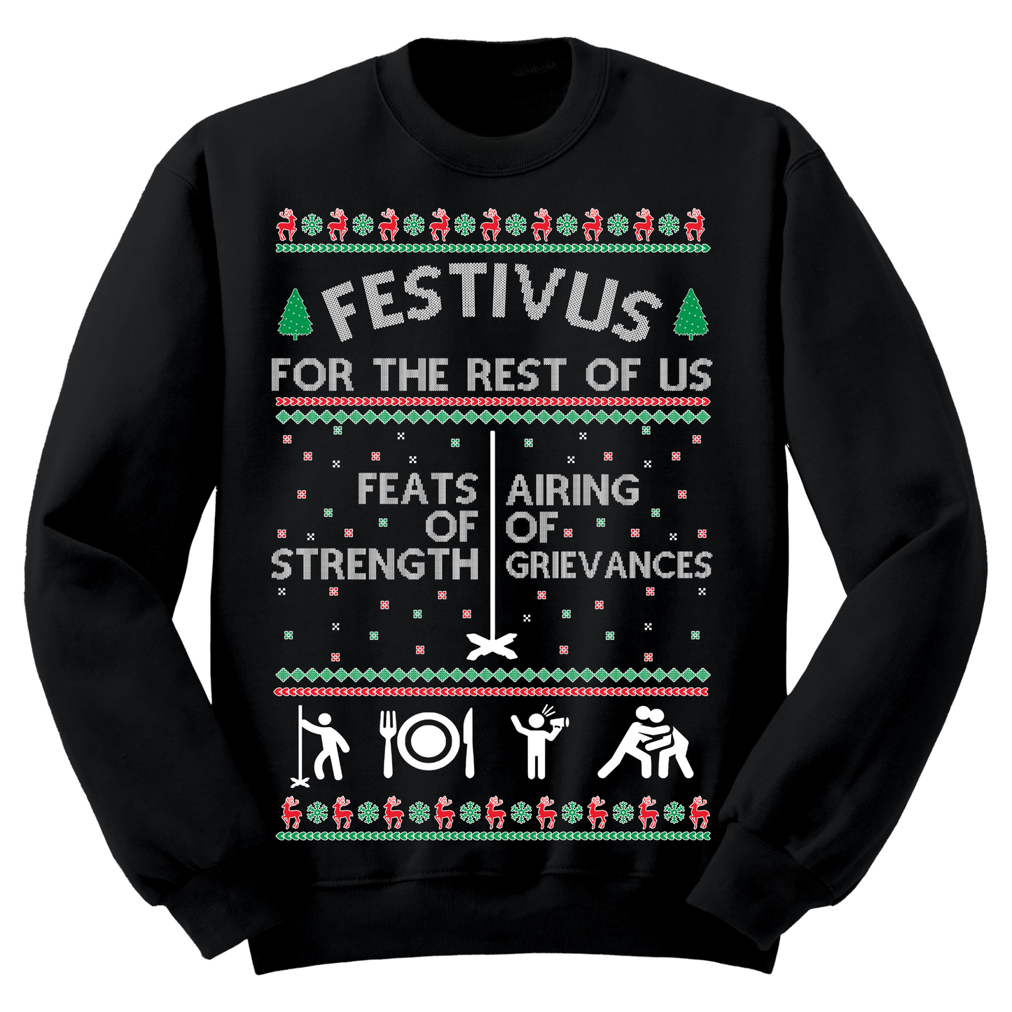 Festivus Ugly Christmas Crewneck Sweater