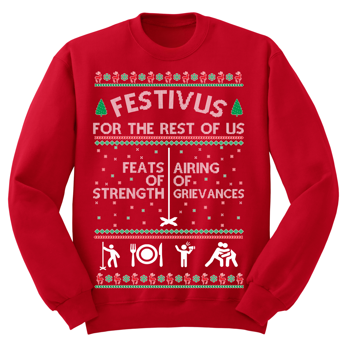 Festivus Ugly Christmas Crewneck Sweater