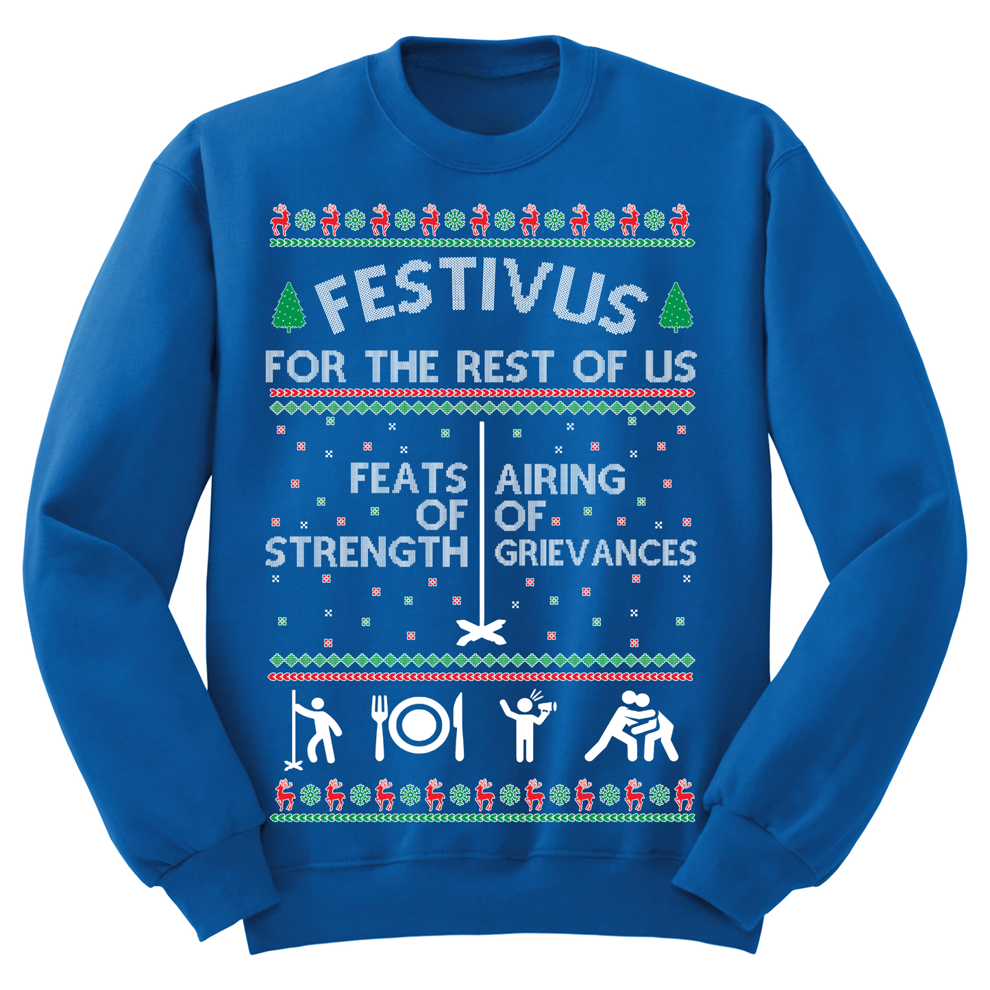 Festivus Ugly Christmas Crewneck Sweater