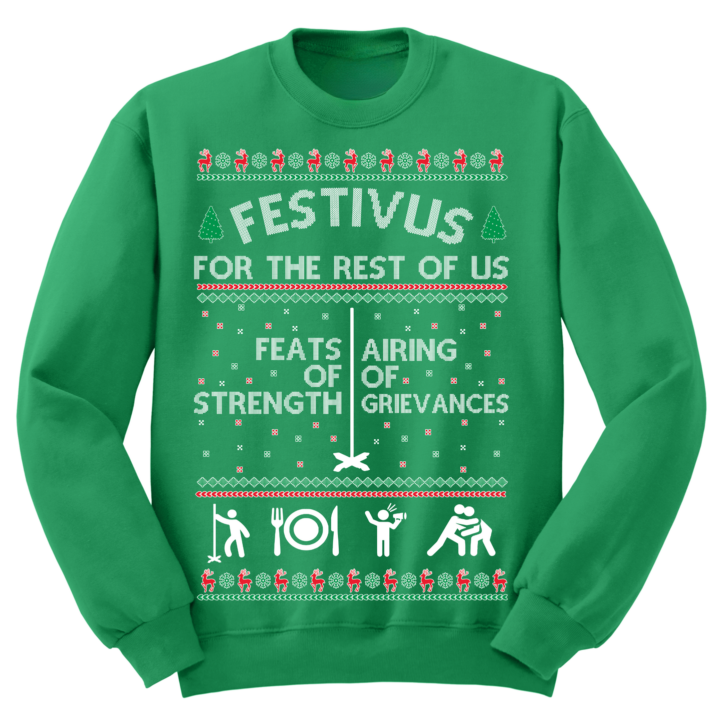 Festivus Ugly Christmas Crewneck Sweater