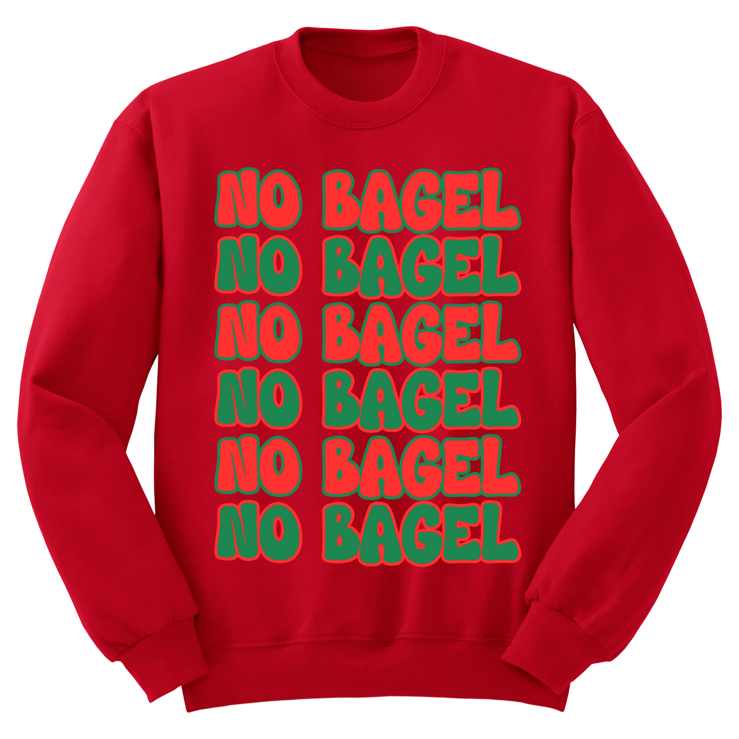 No Bagel Crewneck Sweater