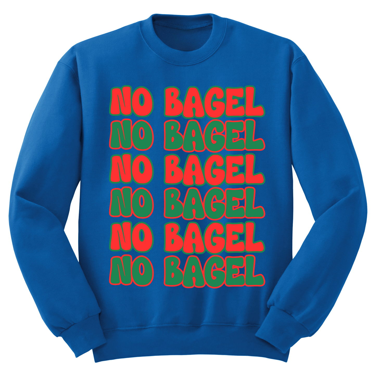 No Bagel Crewneck Sweater