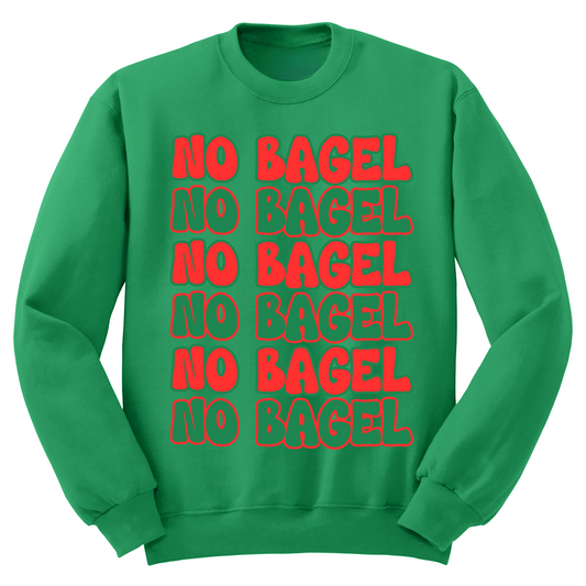 No Bagel Crewneck Sweater