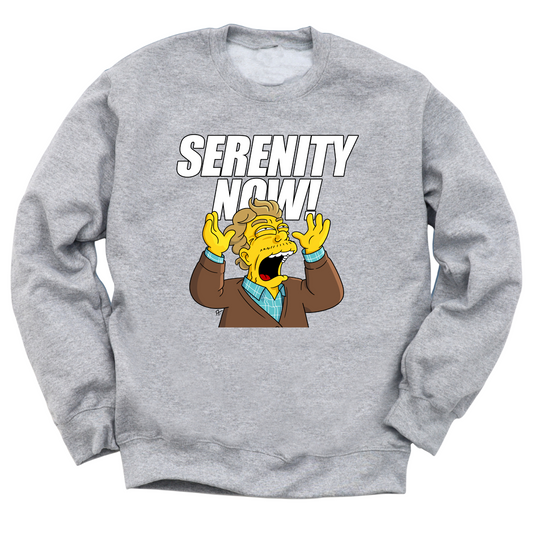 Serenity Now Crewneck Sweater